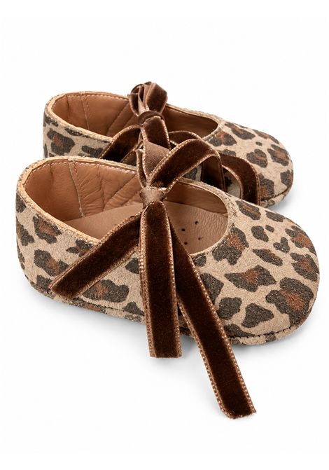 Ballerina con fiocco ELI 1957 | 11023PIEL VELOUR MINI LEO